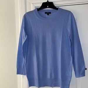 J Crew Merino Wool 3/4 Sleeve Sweater